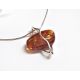 Bernstein Anhänger Silber 925 Bernsteinschmuck ba647