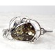 Bernsteinschmuck - Bernstein-Armreif  19 cm Silber-925  (BB133)