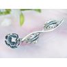 Brosche Silber 925 Blume Sterlingsilber sn60