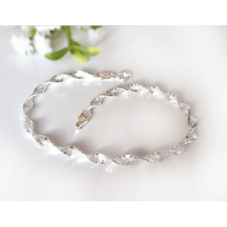 Damen Armband Silber 925 Sterlingsilber sg209