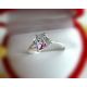 Damen Ring Silber 925 Silberschmuck Zirkonia QQ01