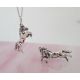 Pferd Anhänger Silber 925 Pferdanhänger Figur su378