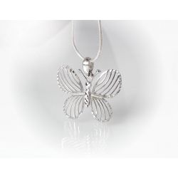 Schmetterling  Anhänger Silber 925 Silberschmuck su384