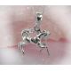 Pferd Anhänger Silber 925 Pferdanhänger Figur su371