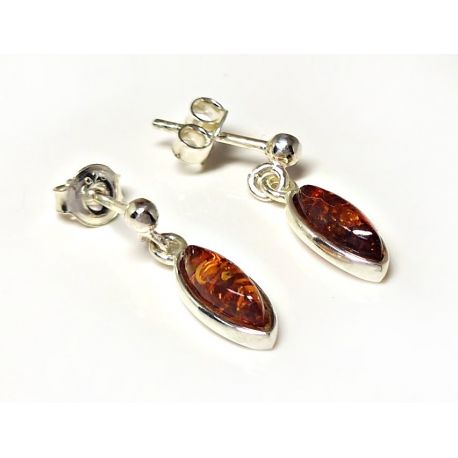 Bernstein Ohrstecker Silber 925 ed290