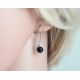Onyx Ohrhänger Silber 925 Silberschmuck se144