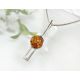 Bernstein Anhänger Silber 925 Bernsteinschmuck ba676