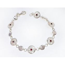 Armband Silber 925 Zirkonia fa135