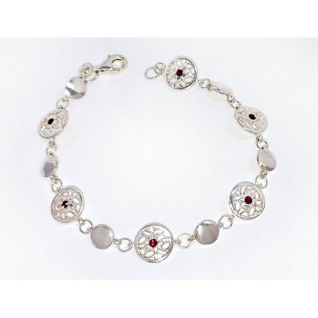 Armband Silber 925 Zirkonia fa135