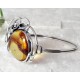 Bernsteinschmuck - Bernstein-Armreif  19 cm Silber-925  (BB125)