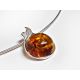 Bernstein Collier Silber 925 Bernsteinschmuck ba682
