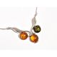 Bernstein Collier Kette Silber 925 dc265