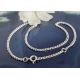 Fußkettchen Silber 925 24 - 32 cm Silberschmuck fr75