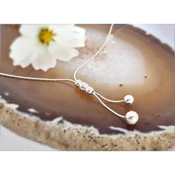 Kette Silber 925 42 cm Collier Damen Silberschmuck sd221