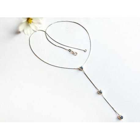 Kette Silber 925 40 cm Collier Damen Silberschmuck sd218