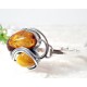Bernsteinschmuck - Bernstein-Armreif  18 cm Silber-925  (BB145)
