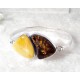 Bernsteinschmuck - Bernstein-Armreif  Silber-925  (BB140)