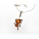 Bernstein Anhänger Silber 925 Bernsteinschmuck ba725