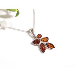 Bernstein Anhänger Silber 925 Bernsteinschmuck ba726