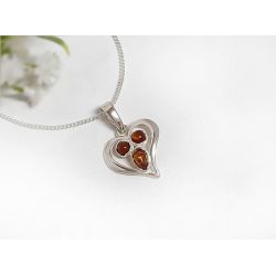 Bernstein Anhänger Silber 925 Bernsteinschmuck ba727