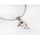 Anhänger Silber 925 Delphin Silberschmuck sp306