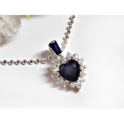 Anhänger Silber 925 Herz Silberschmuck sp336