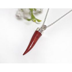 Anhänger Silber mit Koralle 925 kl349