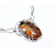 Bernstein Collier Silber 925 46 cm Bernsteinschmuck dc273