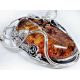 Bernstein Collier Silber 925 46 cm Bernsteinschmuck dc273