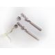 Ohrstecker Silber 925 rhodiniert Sterlingsilber sx143