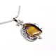 Bernstein Anhänger Silber 925 Bernsteinschmuck ba742