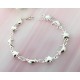 Armband Silber 925 Stern Mond SG106