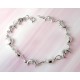 Armband Silber Mond 18,5 cm Silber-925  SG110