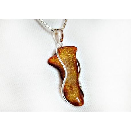 Bernstein Anhänger Silber 925 ba759