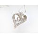 Herz Anhänger Silber 925 Silberschmuck SP69