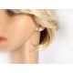 Ohrstecker  Silber 925 Blumen Silberschmuck SB133