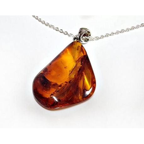 Bernstein Anhänger Silber 925 Bernsteinschmuck ba770