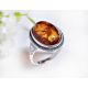 Bernstein Ring Silber 925 br364