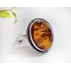 Bernstein Ring Silber 925 br364