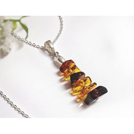 Bernstein Anhänger Silber 925 Bernsteinschmuck ba776