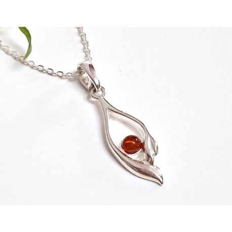 Bernstein Anhänger Silber 925 ba782