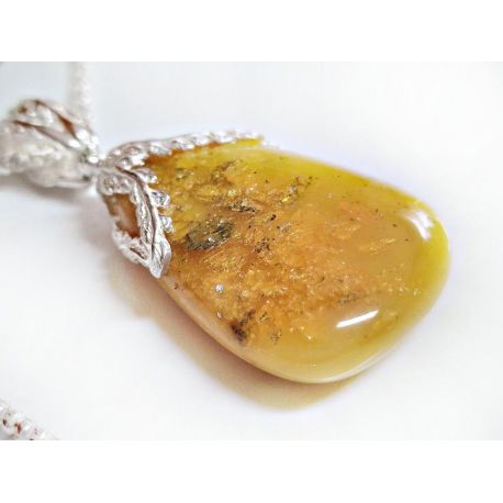 Bernstein Anhänger Silber 925 ba784