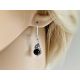 Onyx Ohrhänger Silber 925 Silberschmuck se183