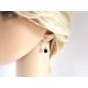 Onyx Ohrhänger Silber 925 Silberschmuck se185