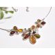 Bernstein Kette Collier Silber 925  BC90