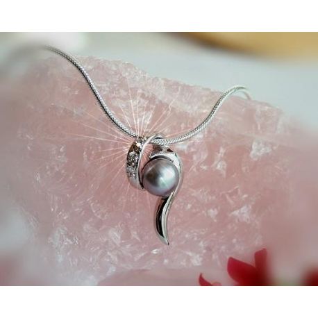 Perlen Anhänger Silber 925 sp31