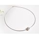 Halsreif Kette Kugel Silber 42-45 cm Silber 925  Silberschmuck SD226