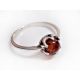 Bernstein Ring Silber 925 CZ07
