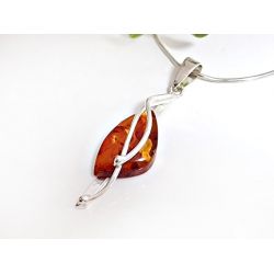 Bernstein Anhänger Silber 925 Bernsteinschmuck ba811