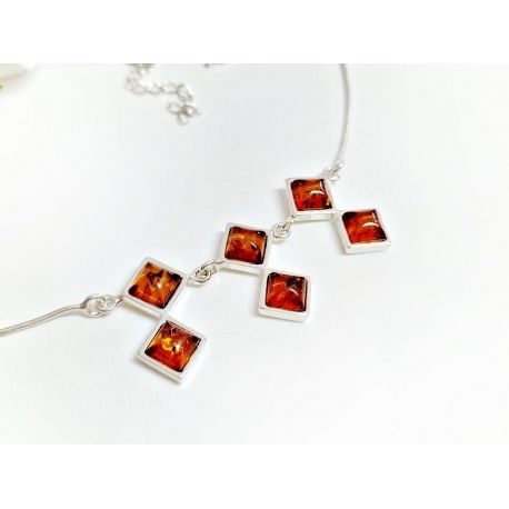 Bernstein Collier Silber 925 dc301